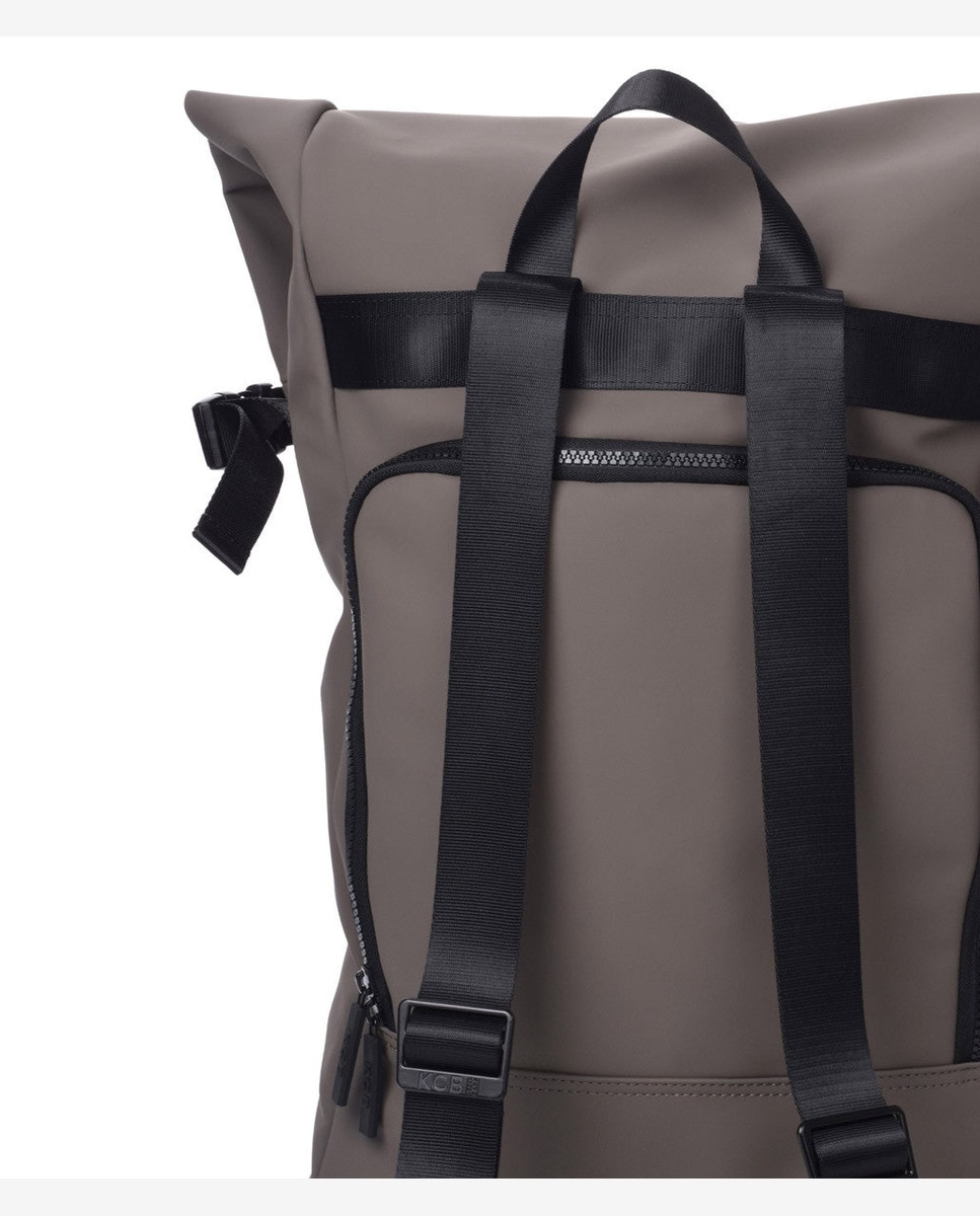 Mochila antirrobo base grande color - Kcb - Gris Gris-2