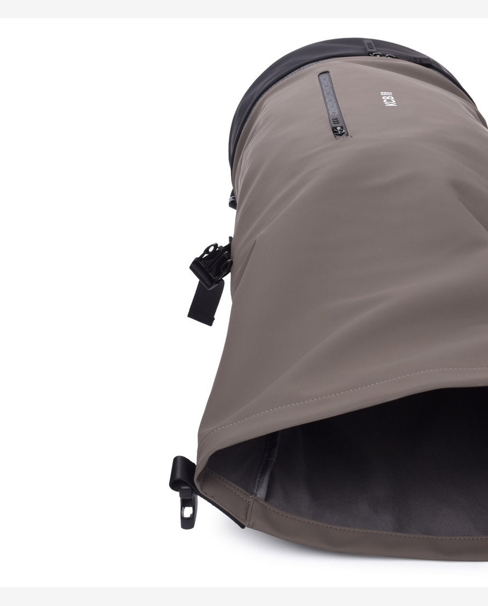 Mochila antirrobo base grande color - Kcb - Gris Gris-4