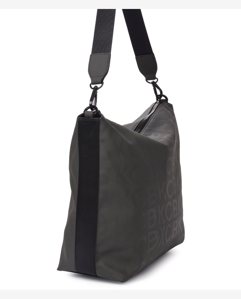 Bolso de hombro stamp color khaki - Kcb - Kaki Kaki-7