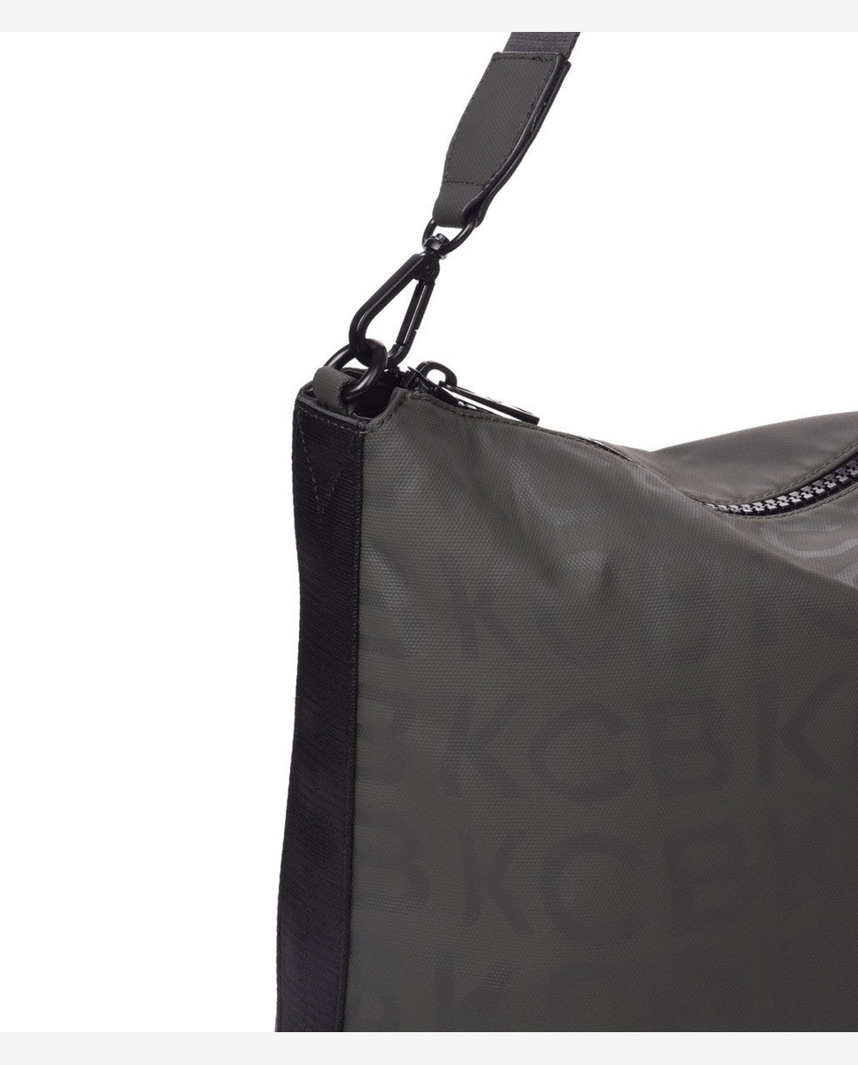 Bolso de hombro stamp color khaki - Kcb - Kaki Kaki-6