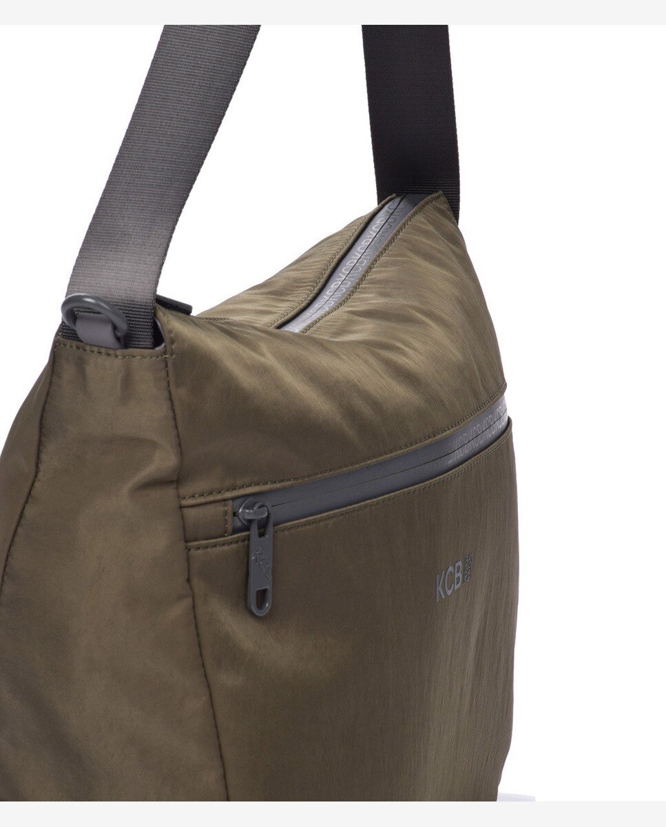 Bolso de hombro shine color khaki - Kcb - Kaki Kaki-2