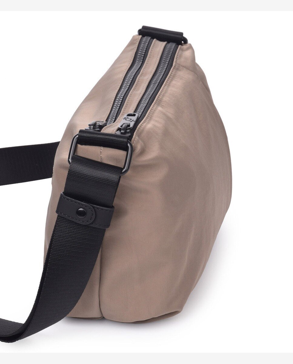 Bandolera maze color taupe - Kcb - Marrón claro Marrón claro-3