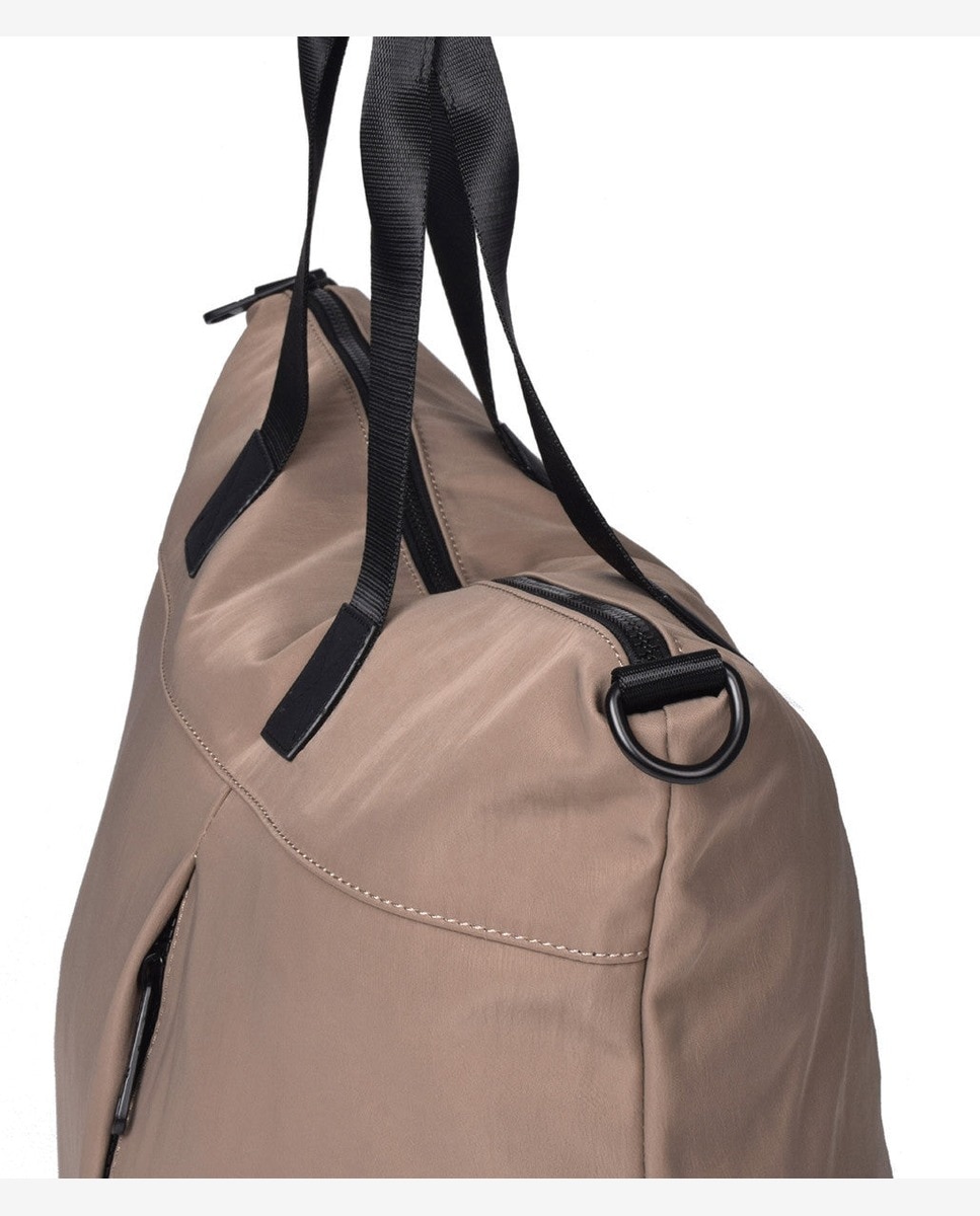 Bolso de mano maze color taupe - Kcb - Marrón claro Marrón claro-2