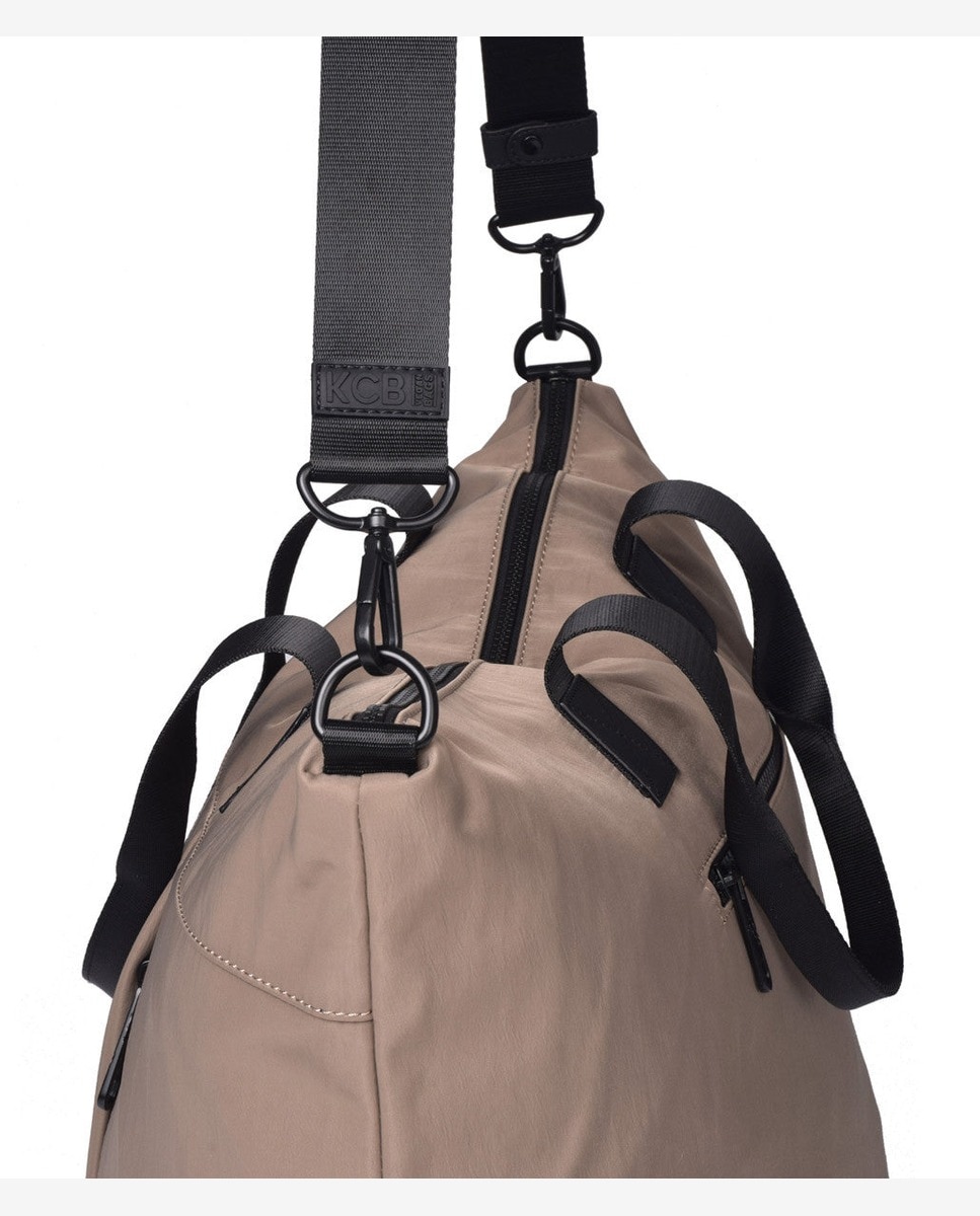 Bolso de mano maze color taupe - Kcb - Marrón claro Marrón claro-3