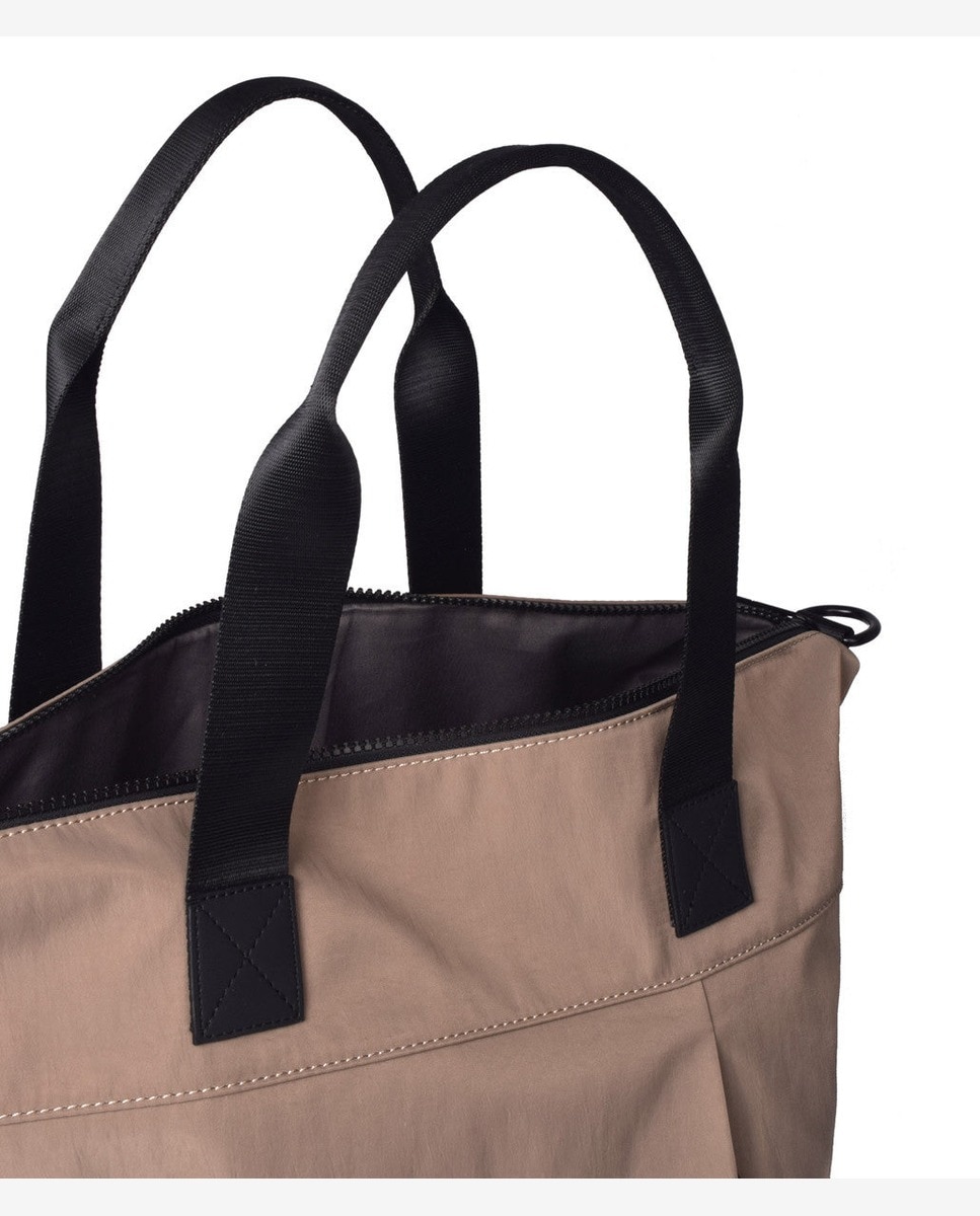 Bolso de mano maze color taupe - Kcb - Marrón claro Marrón claro-4