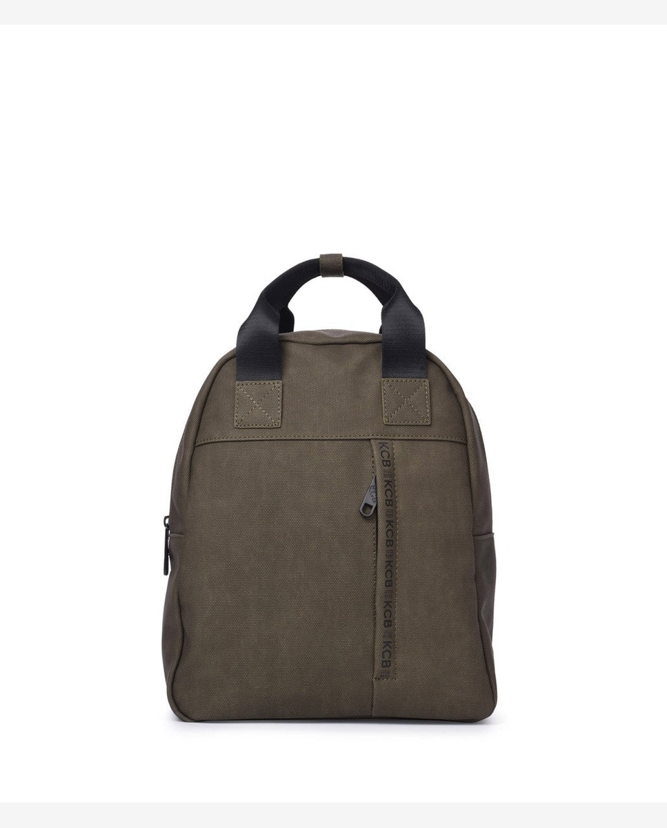 Mochila vertical pequeña color khaki - Kcb - Kaki Kaki-1