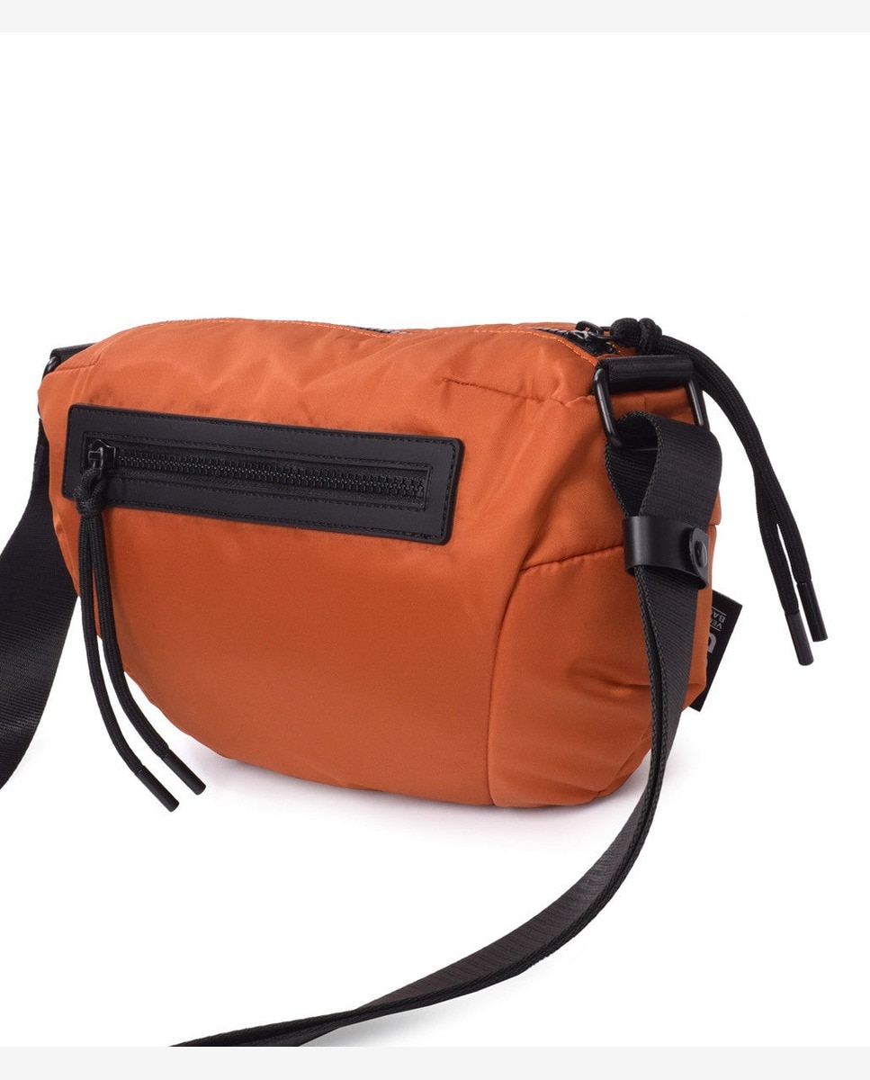 Bandolera puffy pequeña color caldera - Kcb - Naranja Naranja-2