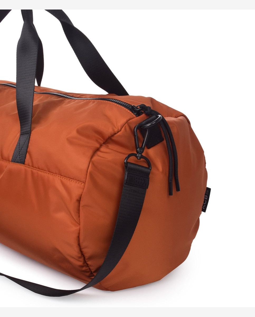 Bandolera puffy grande gym color caldera - Kcb - Naranja Naranja-8
