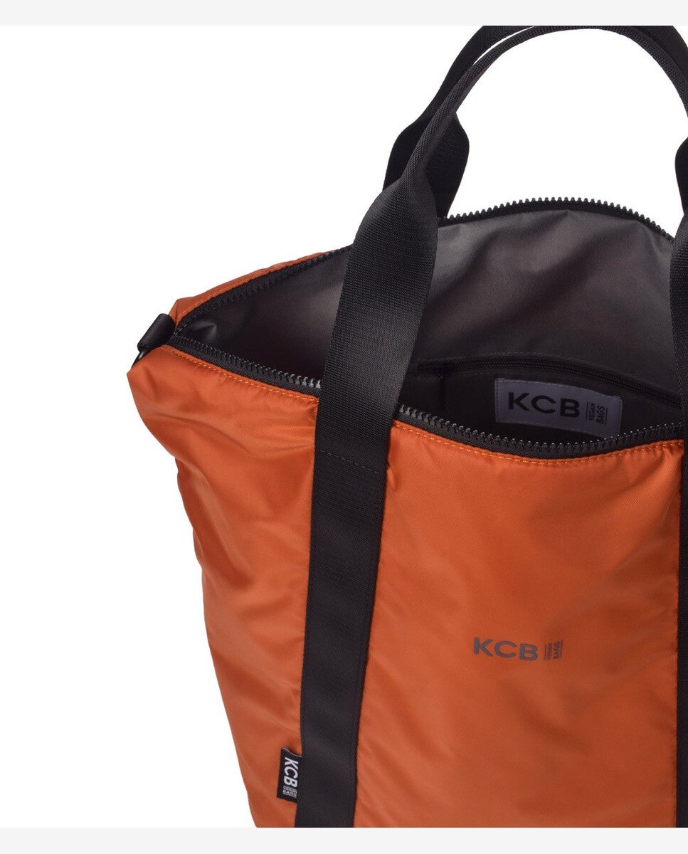 Bolso de mano puffy color caldera - Kcb - Naranja Naranja-4