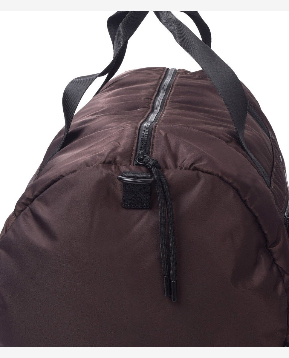 Bandolera puffy grande gym color marrón - Kcb - Marrón oscuro Marrón oscuro-4