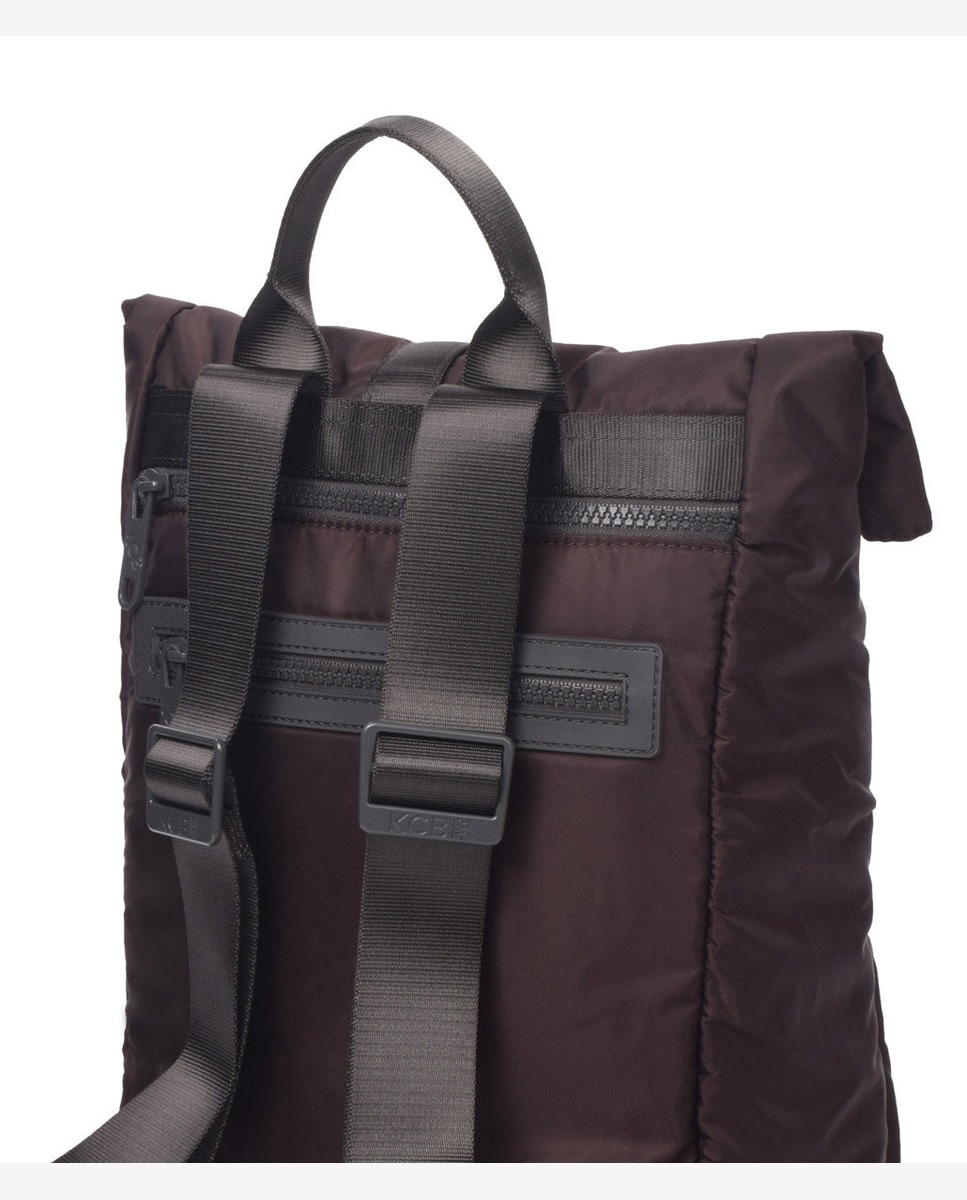 Mochila hook pequeña color marrón - Kcb - Marrón oscuro Marrón oscuro-4