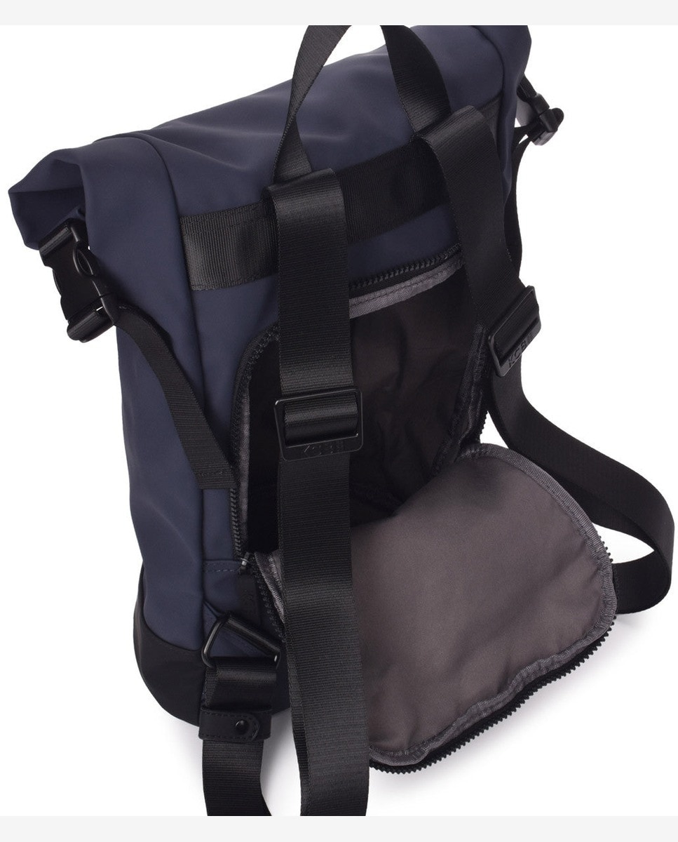 Mochila antirrobo base mediana color azul - Kcb - Azul marino Azul marino-4