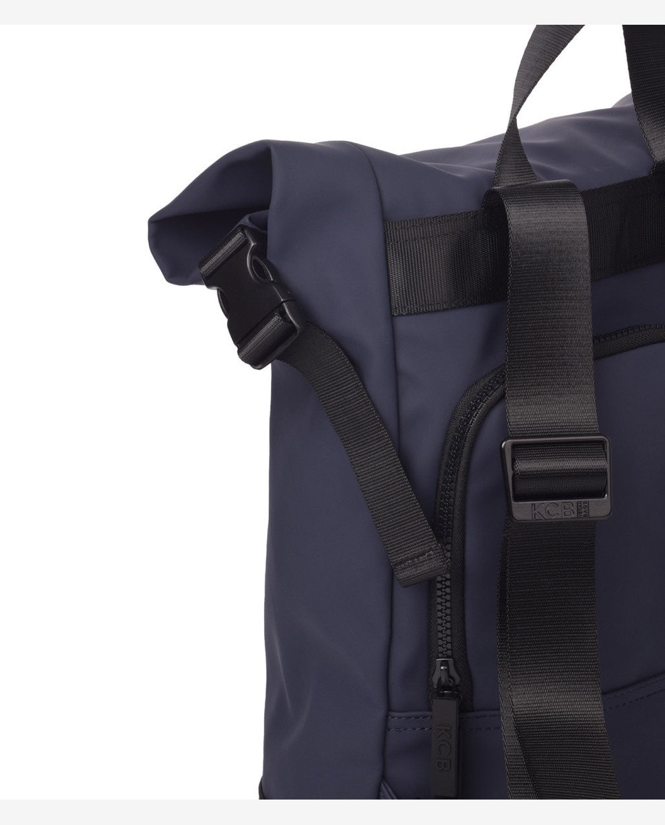 Mochila antirrobo base pequeña color azul - Kcb - Azul marino Azul marino-2