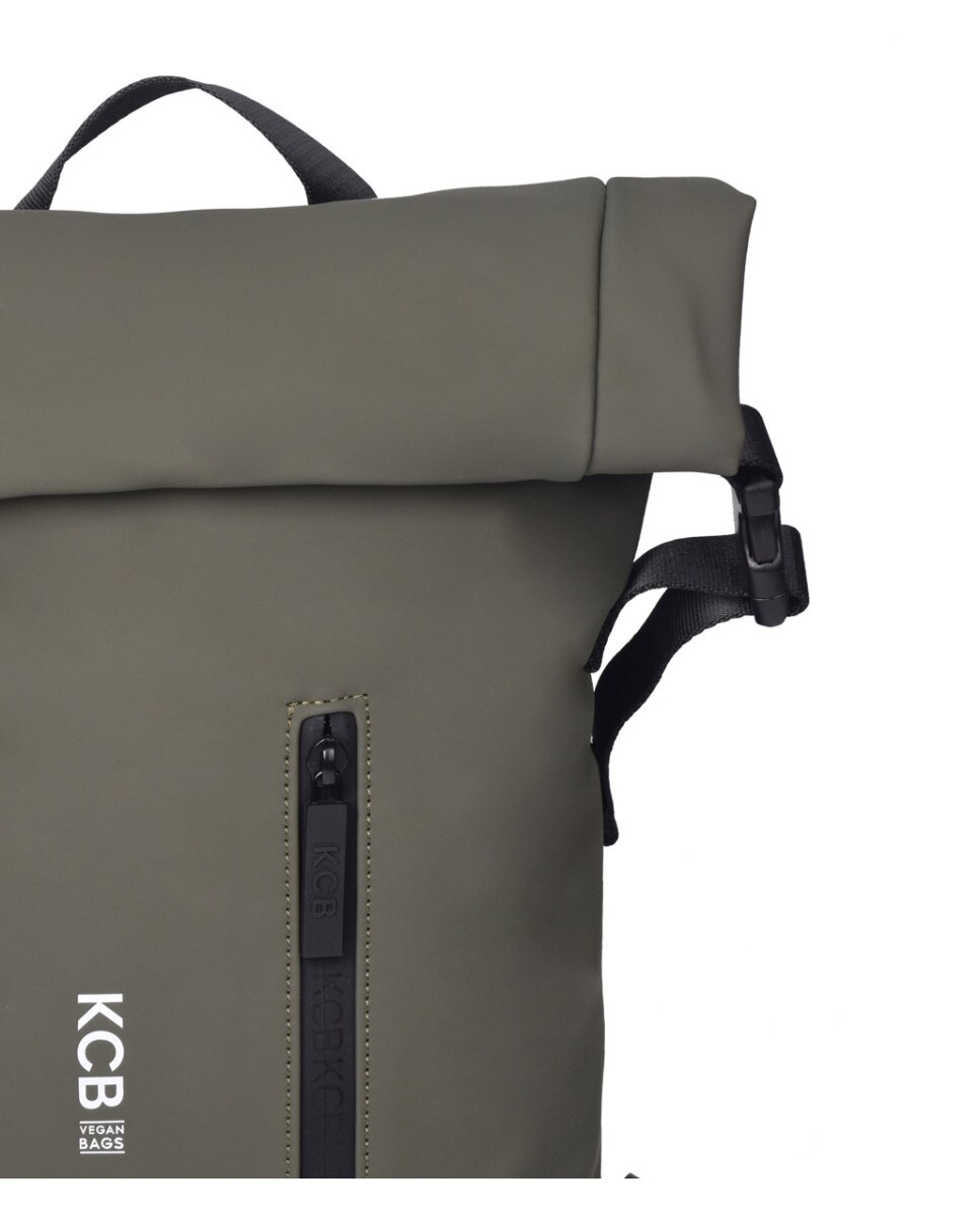 Mochila antirrobo Base mediana color khaki - Kcb - Kaki Kaki-2