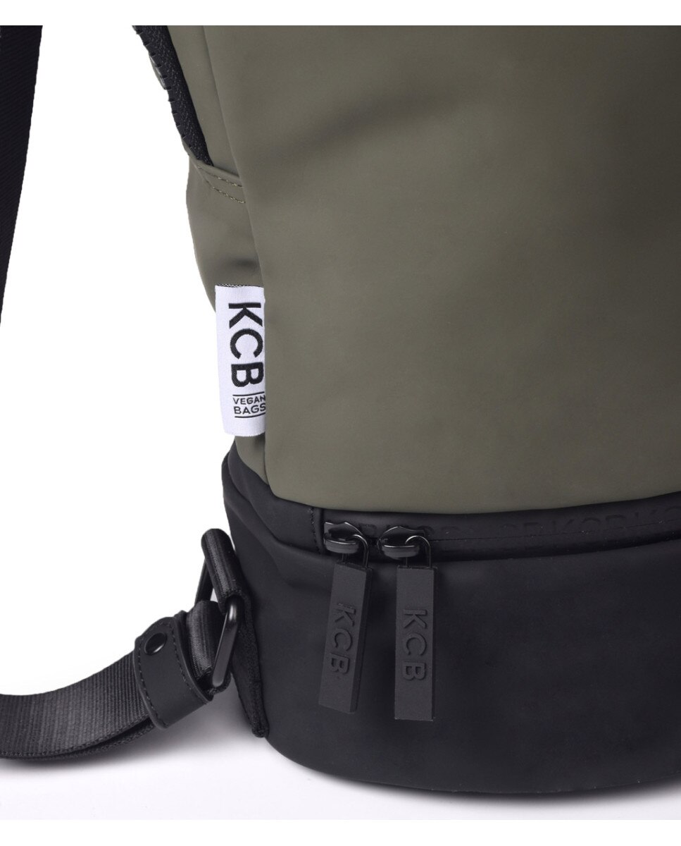 Mochila antirrobo Base grande color khaki - Kcb - Kaki Kaki-3