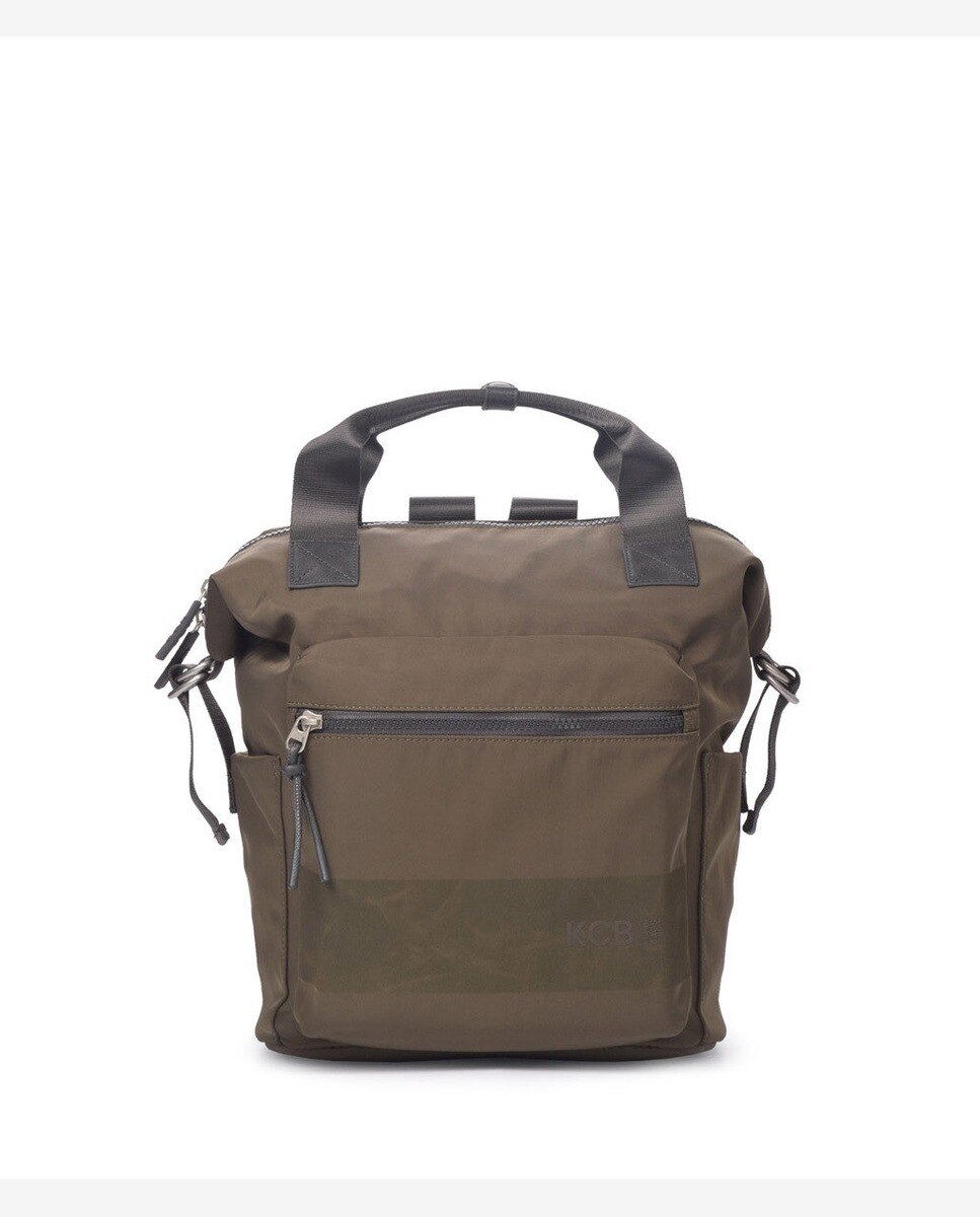 Mochila wide mediana color khaki - Kcb - Kaki Kaki-1