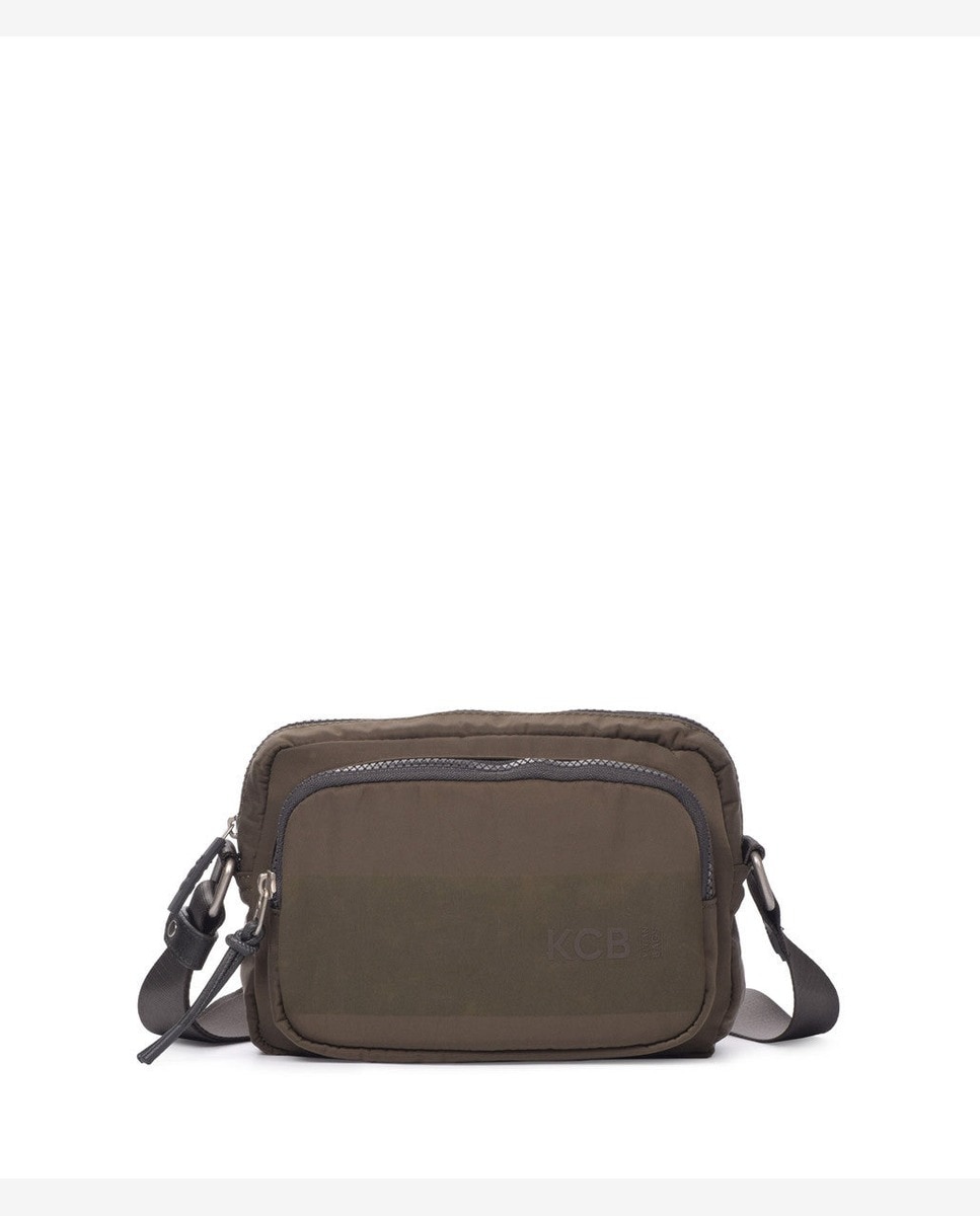 Bandolera wide pequeña color khaki - Kcb - Kaki Kaki-1