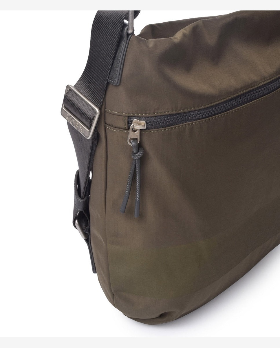 Bolso de hombro wide mochila color khaki - Kcb - Kaki Kaki-3