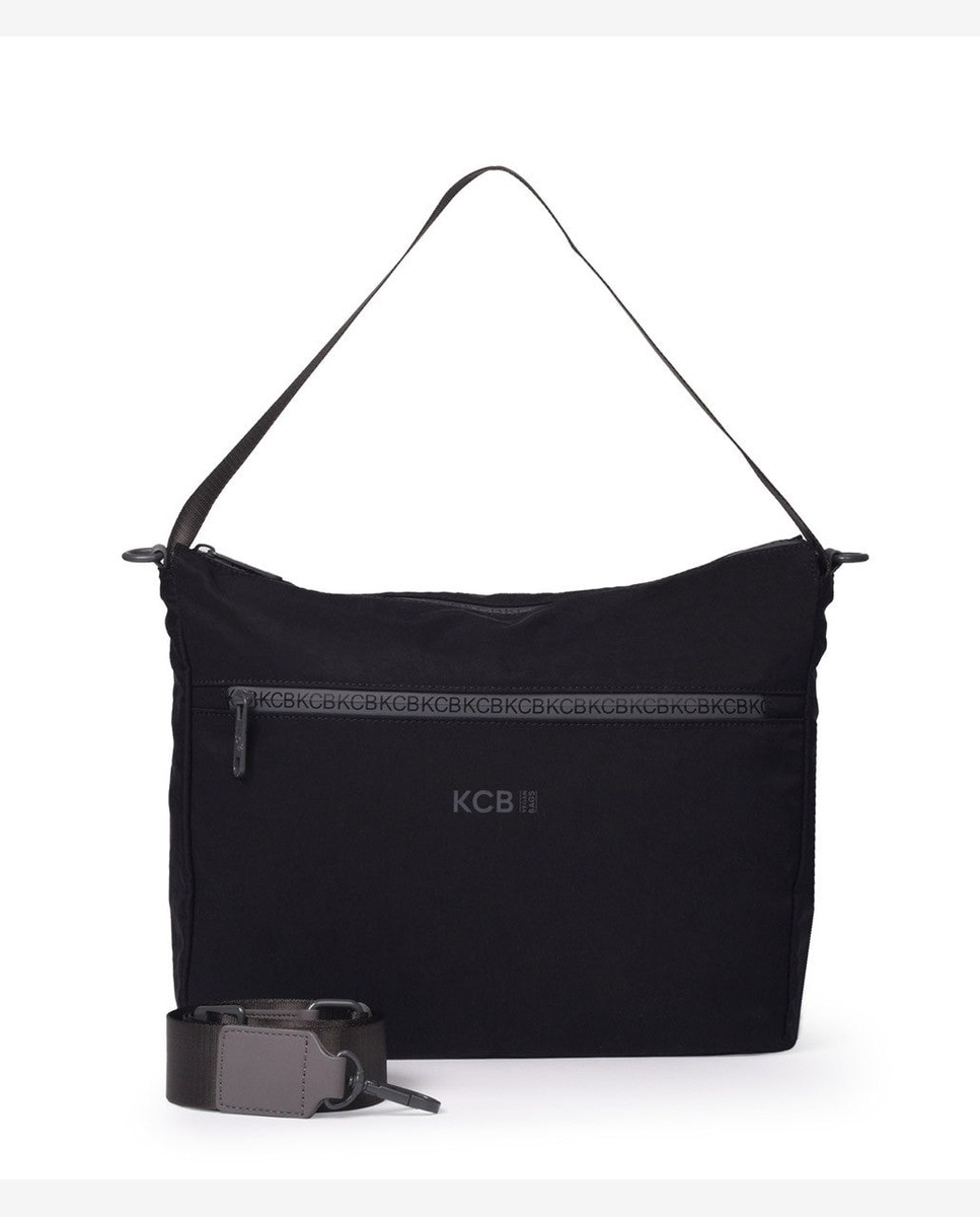 Bolso de hombro shine color - Kcb - Negro Negro-1