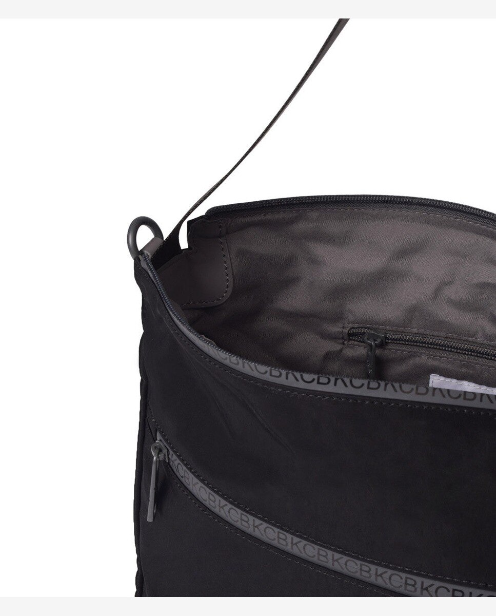 Bolso de hombro shine color - Kcb - Negro Negro-4
