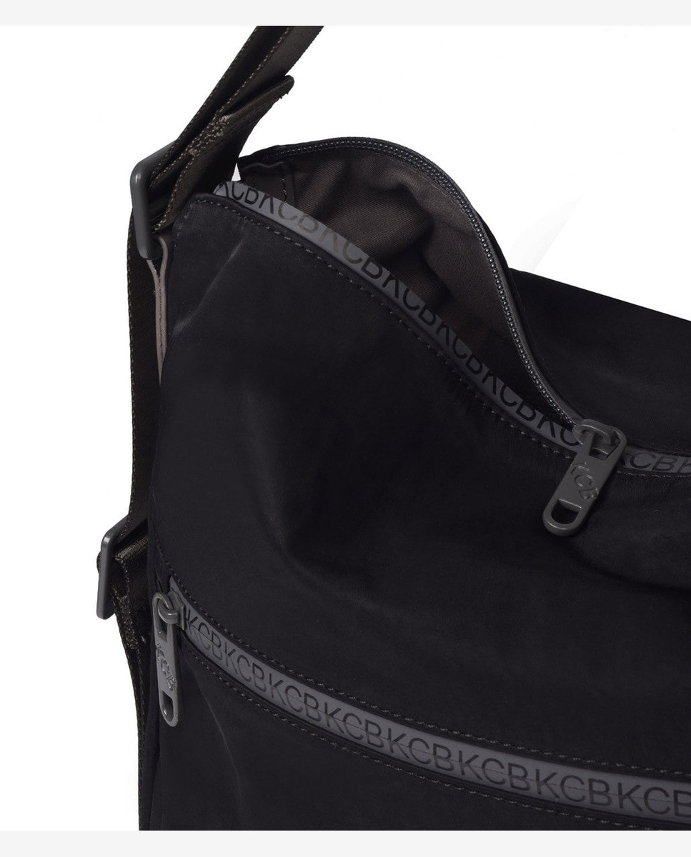 Bolso de hombro shine mochila color - Kcb - Negro Negro-4
