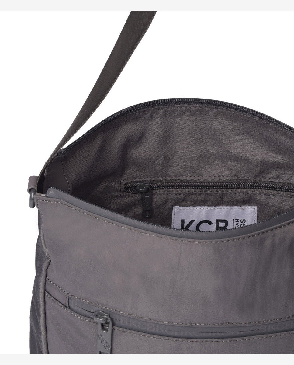 Bolso de hombro shine color - Kcb - Gris Gris-4