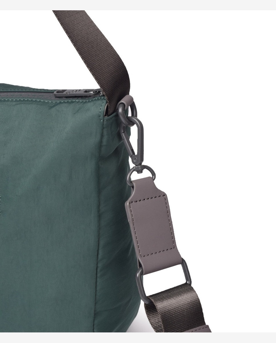 Bolso de hombro shine color verde - Kcb - Verde oscuro Verde oscuro-2