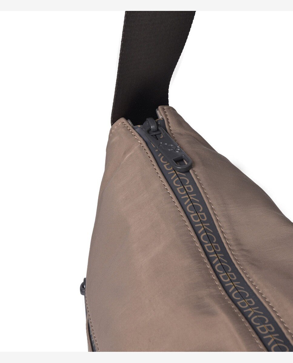 Bolso de hombro shine color taupe - Kcb - Marrón claro Marrón claro-3