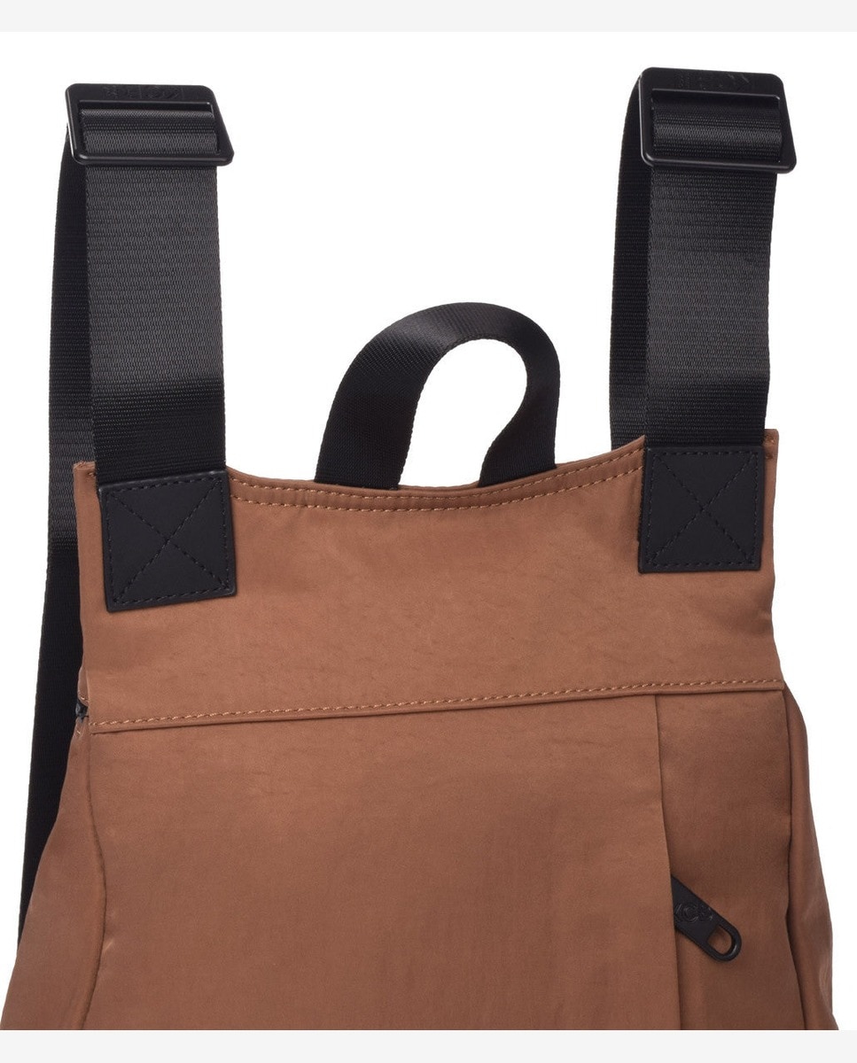 Mochila antirrobo maze pequeña color - Kcb - Marrón Marrón-3