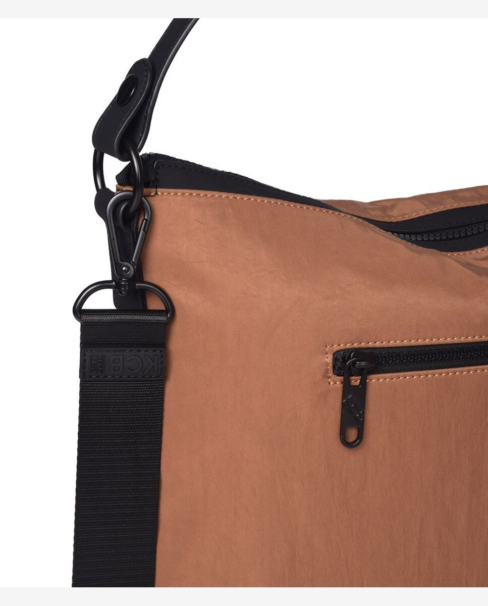 Bolso de hombro maze color - Kcb - Marrón Marrón-4