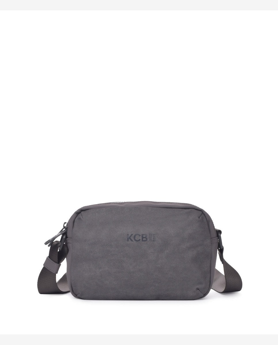 Bandolera match pequeña color - Kcb - Gris Gris-1