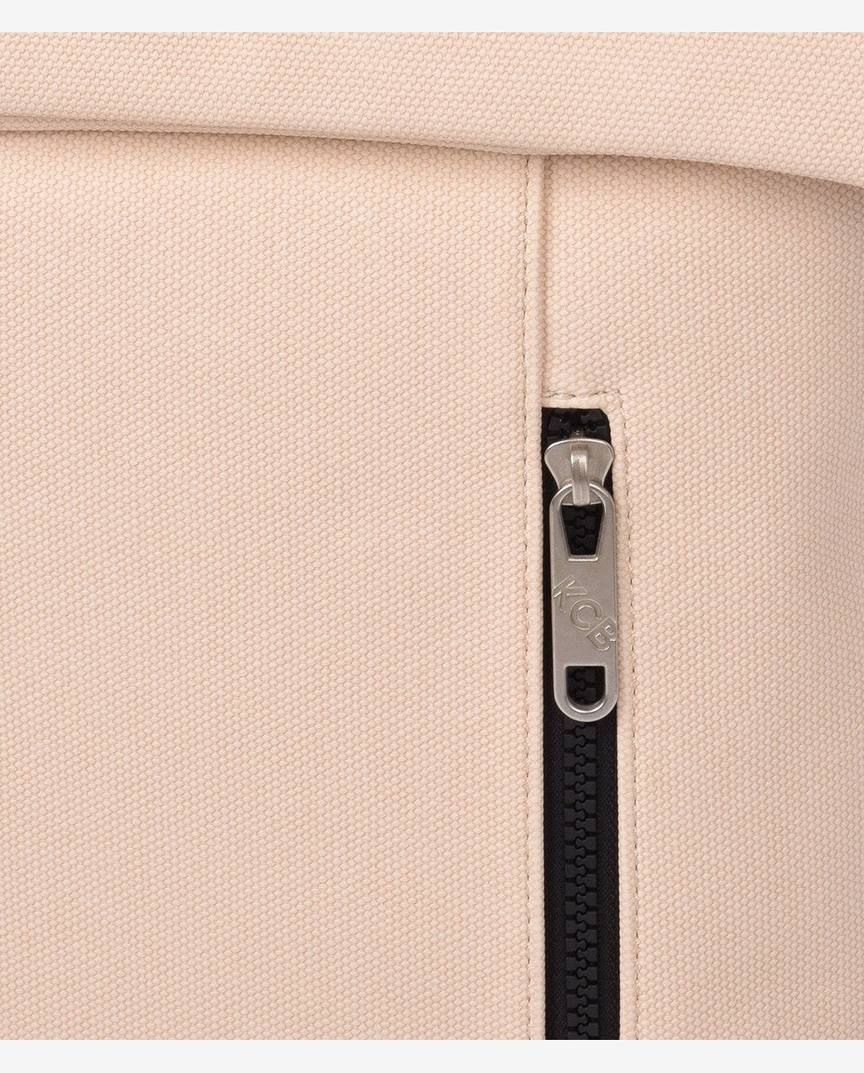 Mochila antirrobo mediana de mujer con solapa - Kcb - Beige Beige-4