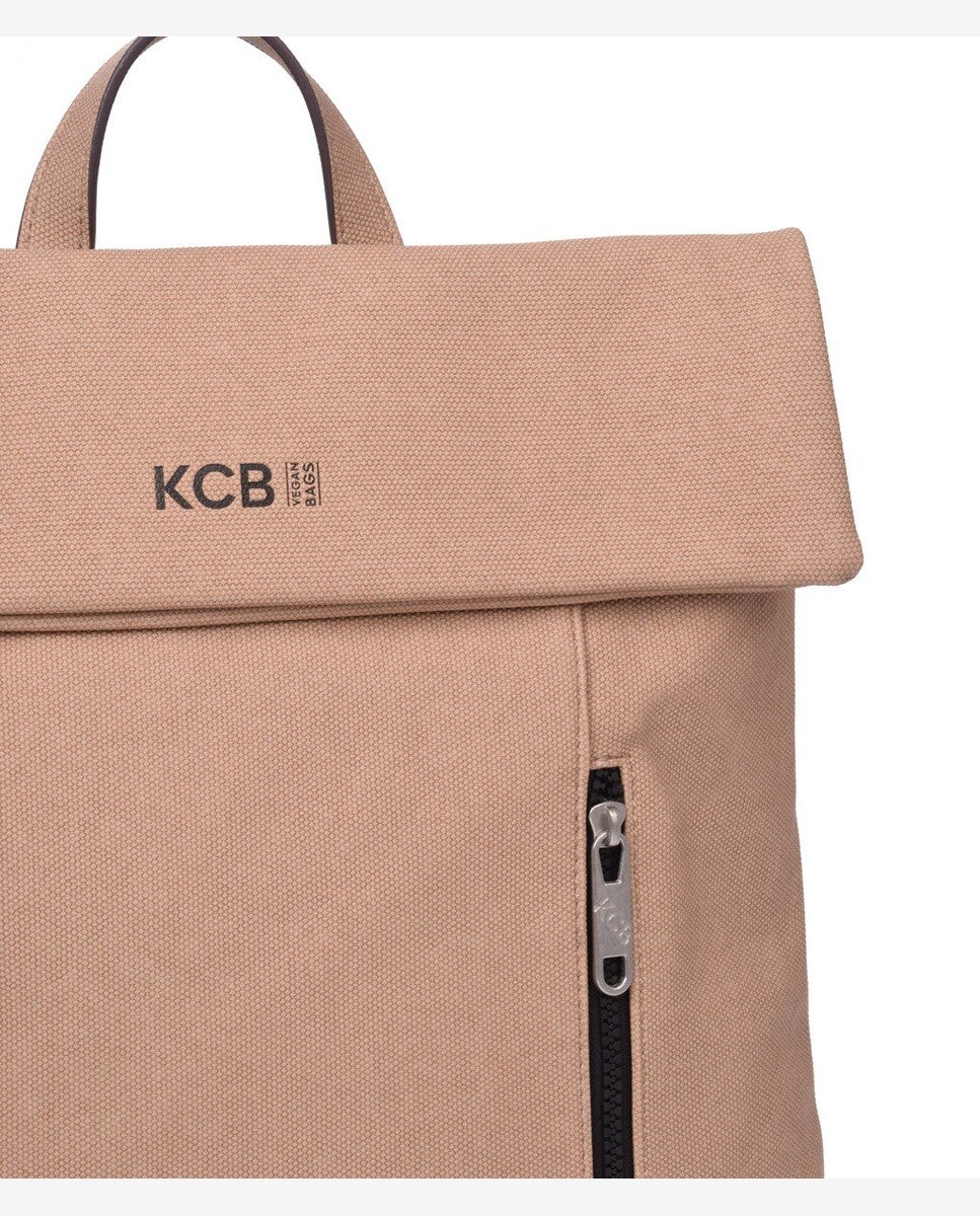 Mochila antirrobo mediana de mujer con solapa - Kcb - Camel Camel-9