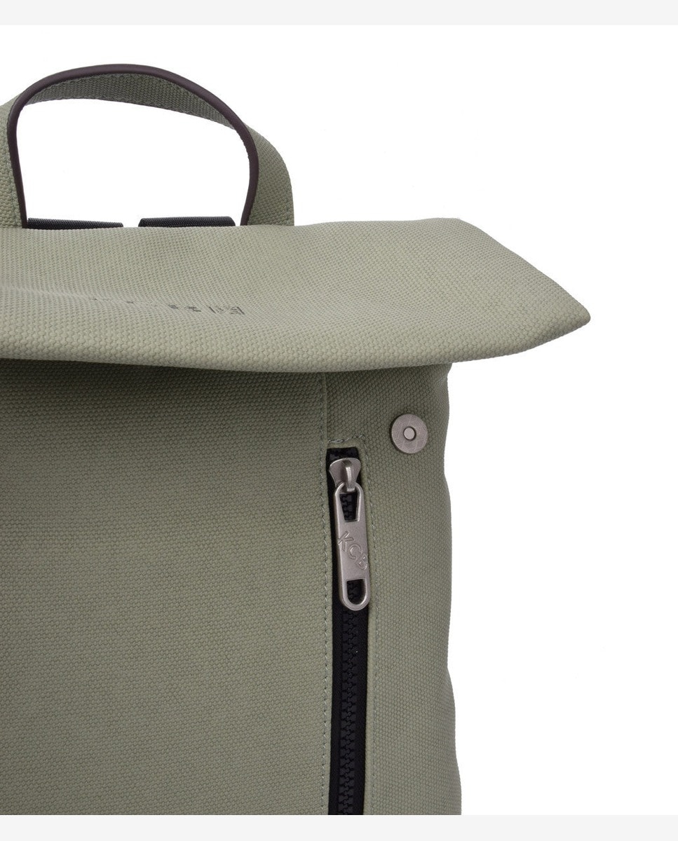 Mochila antirrobo pequeña con solapa kcb strong - Verde claro Verde claro-5