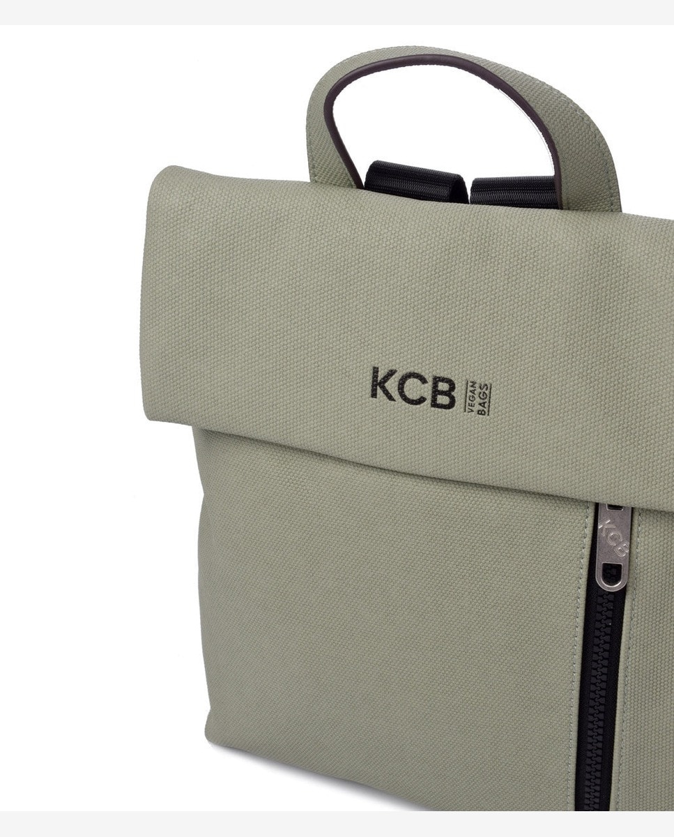 Mochila antirrobo pequeña con solapa kcb strong - Verde claro Verde claro-6