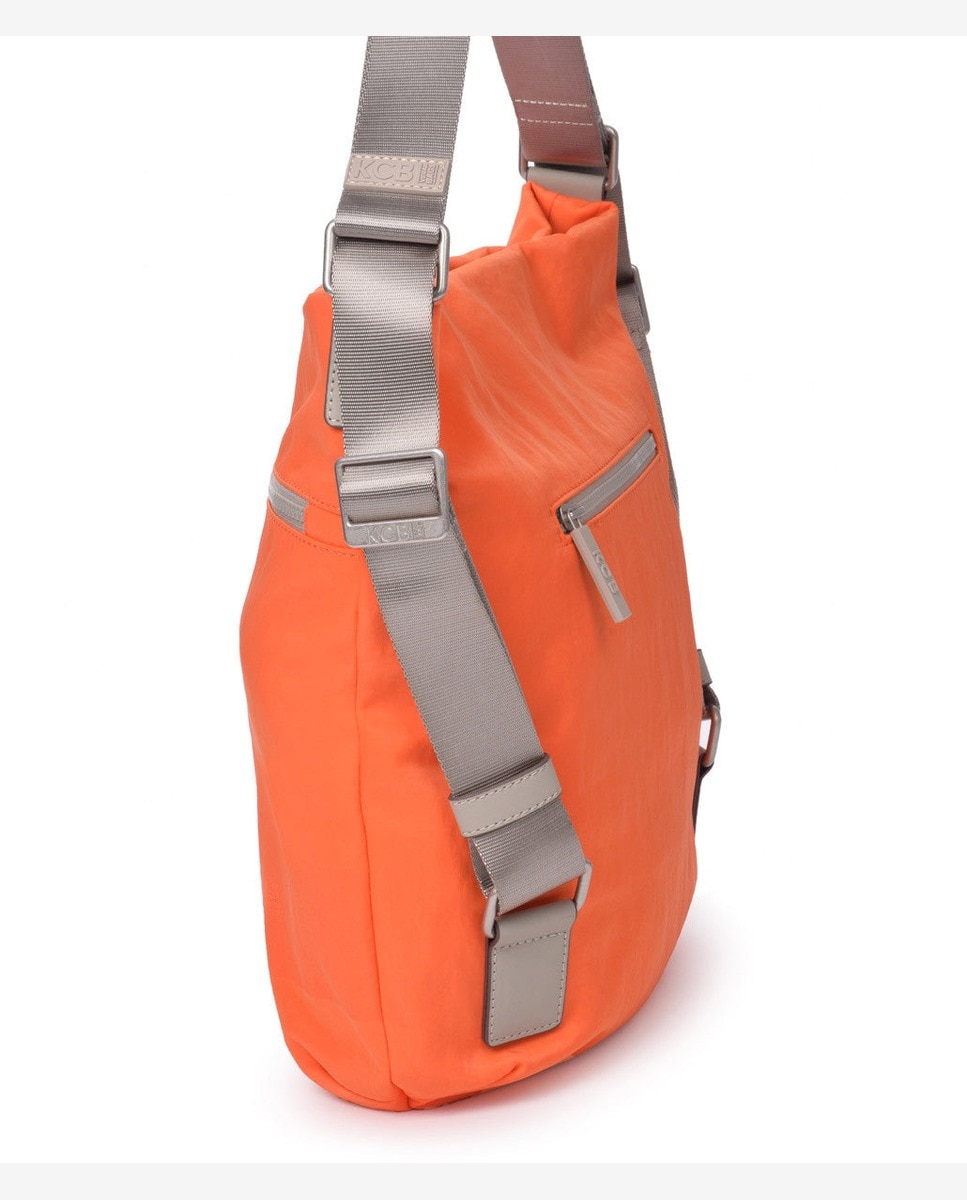 Bolso de hombro wide mochila - Kcb - Naranja Naranja-7