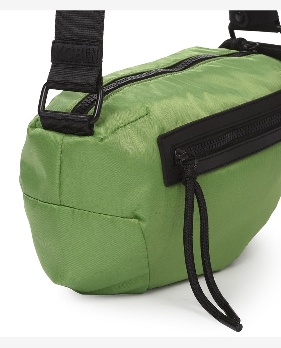 Bandolera puffy pequeña - Kcb - Verde Verde-3