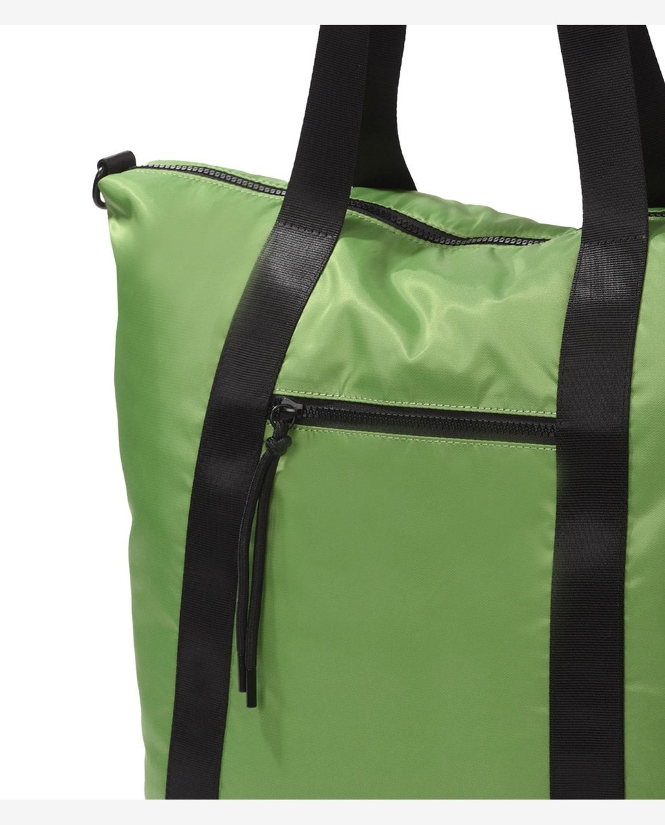 Bolso de hombro puffy shopper grande - Kcb - Verde Verde-6