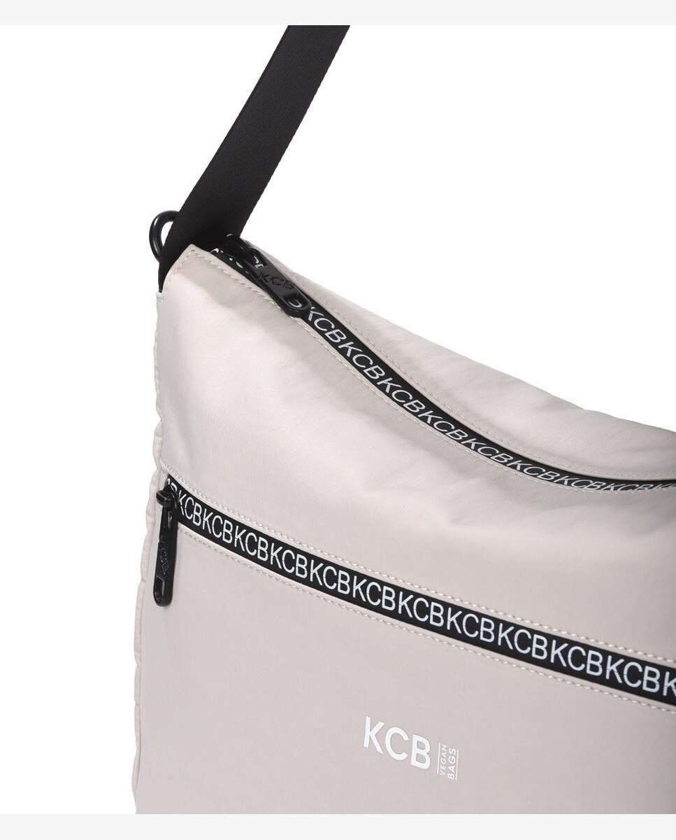 Bolso de hombro shine - Kcb - Beige Beige-4