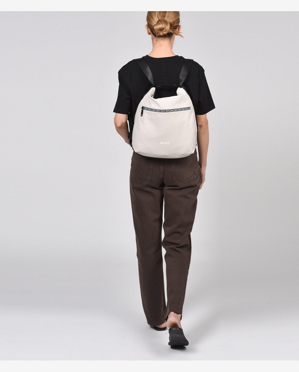 Bolso de hombro shine mochila - Kcb - Beige Beige-2