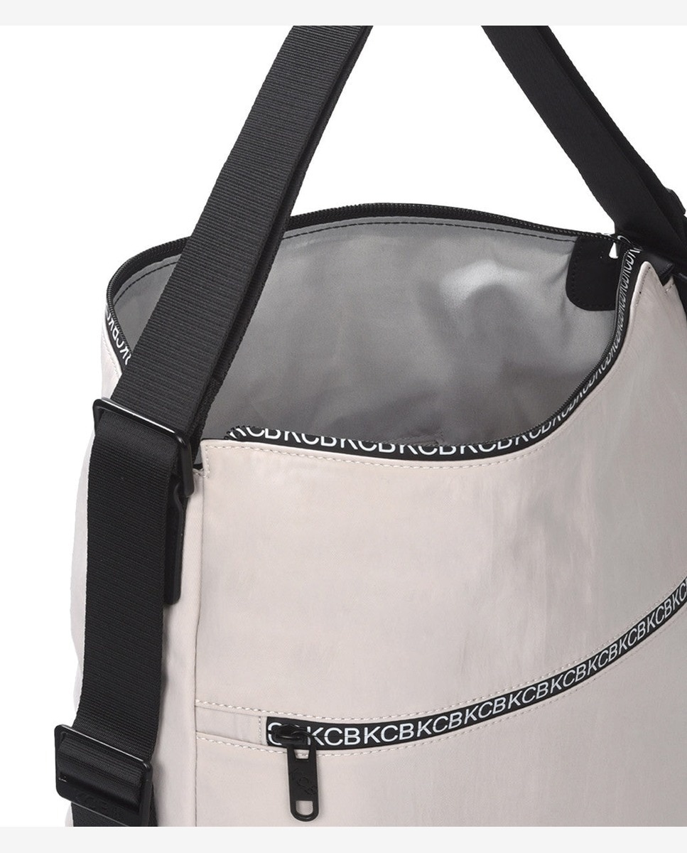 Bolso de hombro shine mochila - Kcb - Beige Beige-8