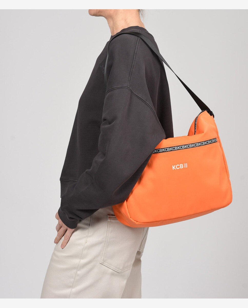 Bolso de hombro shine - Kcb - Naranja Naranja-4