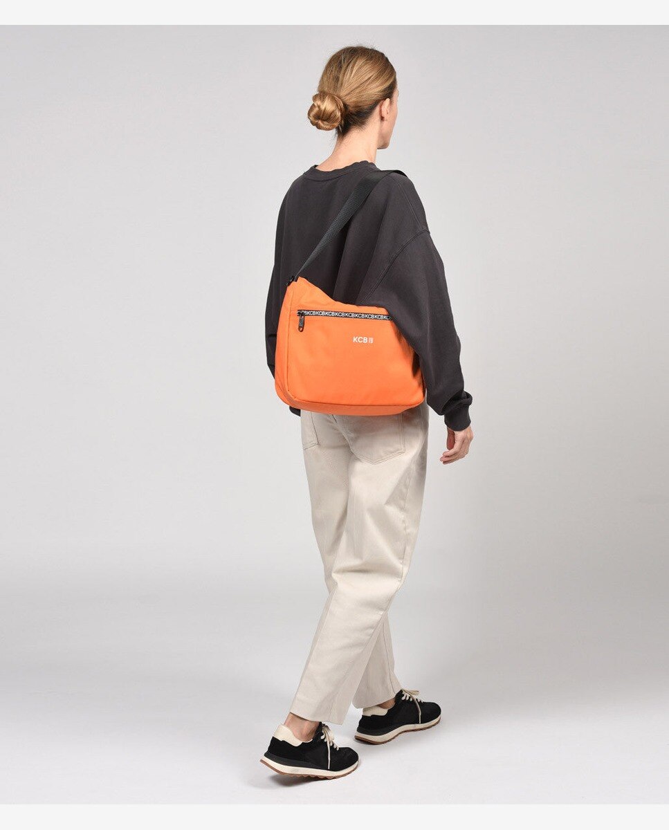 Bolso de hombro shine - Kcb - Naranja Naranja-5