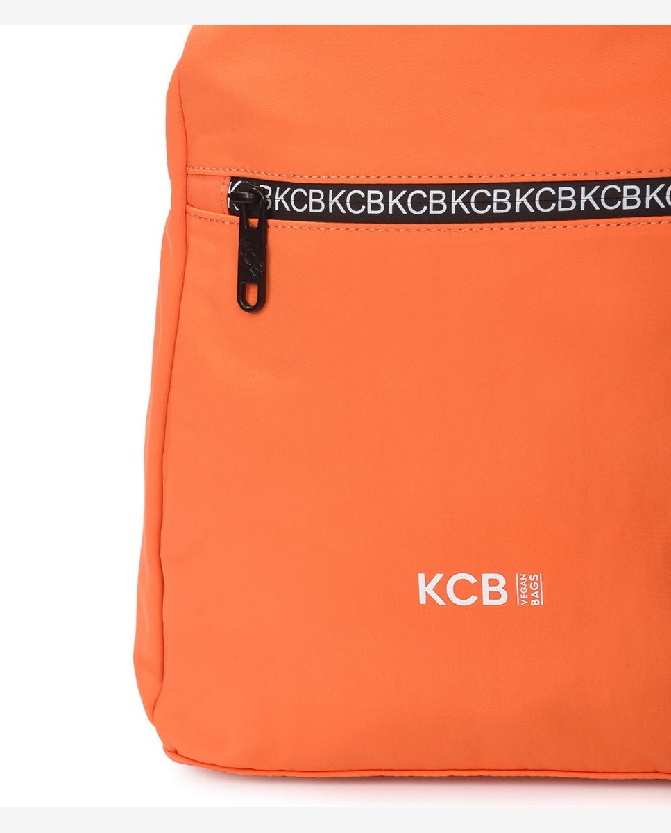 Mochila shine antirrobo grande - Kcb - Naranja Naranja-3