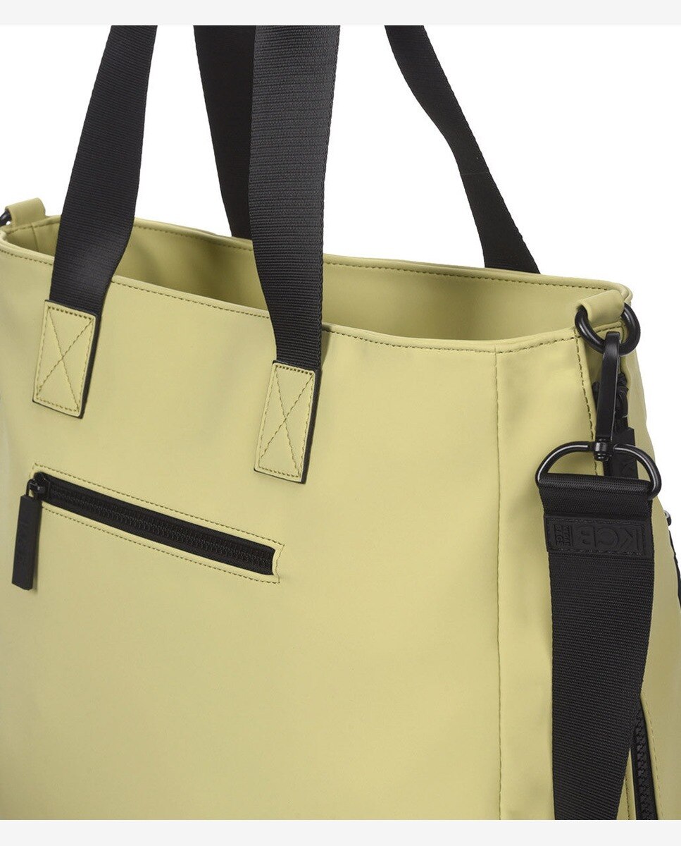 Bolso de hombro base shopper - Kcb - Verde claro Verde claro-2