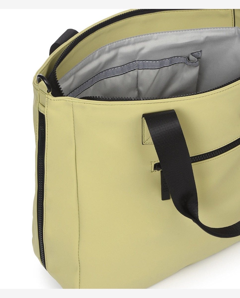 Bolso de hombro base shopper - Kcb - Verde claro Verde claro-4