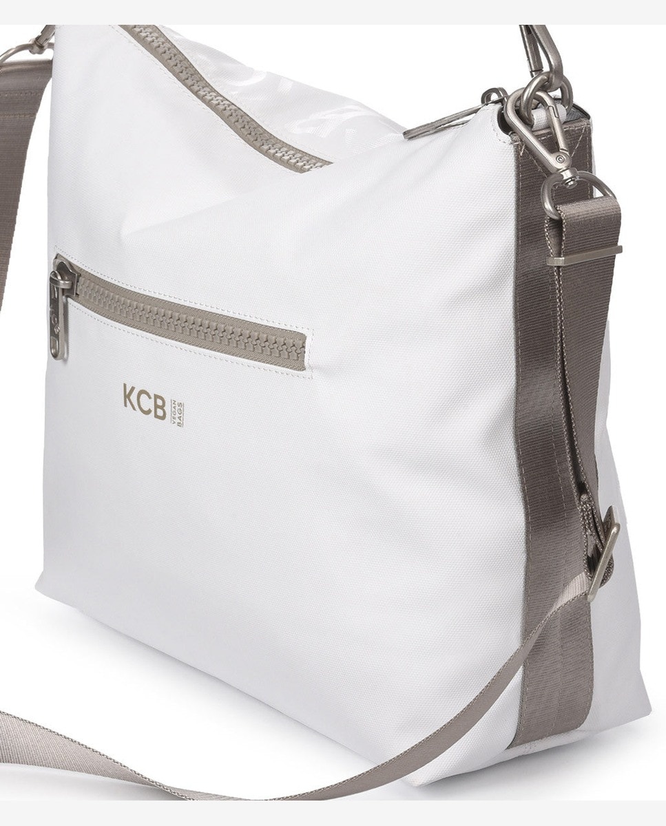 Bolso de hombro stamp - Kcb - Blanco Blanco-2