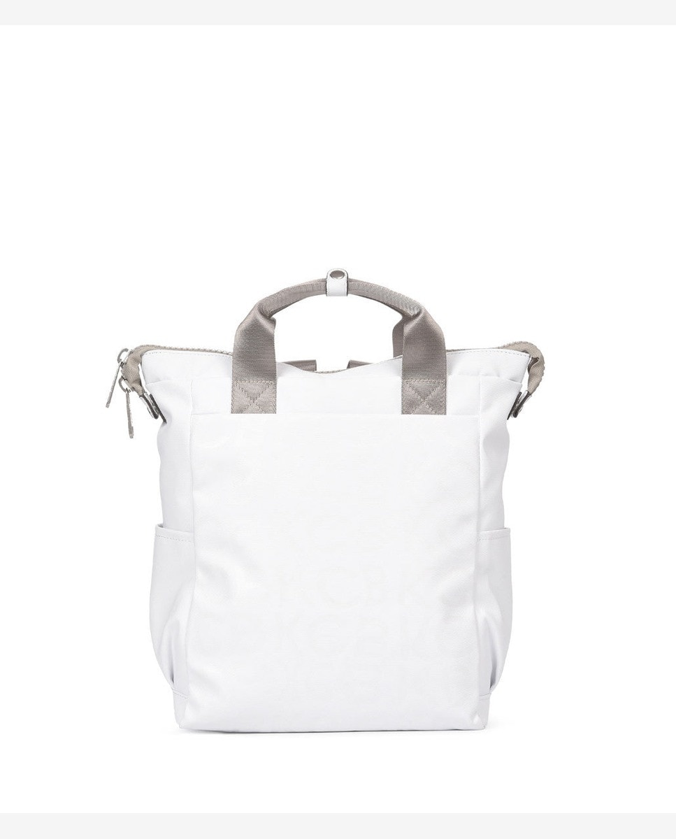 Mochila stamp pequeña - Kcb - Blanco Blanco-1