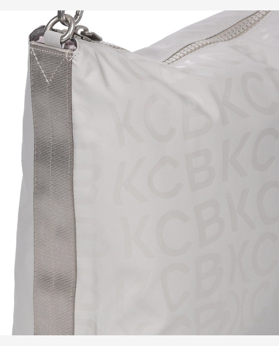 Bolso de hombro stamp - Kcb - Beige Beige-7