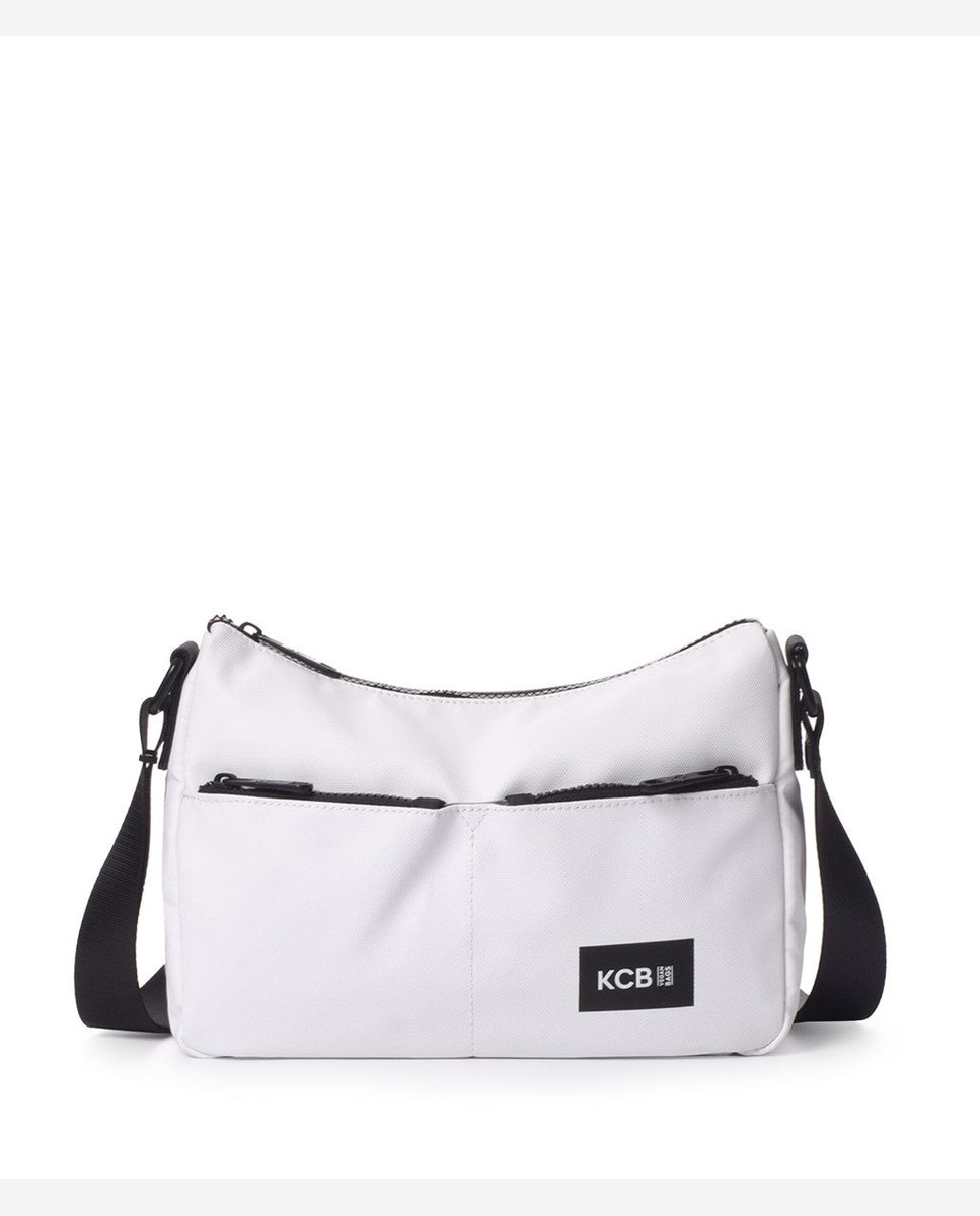 Bandolera dual grande - Kcb - Blanco Blanco-1